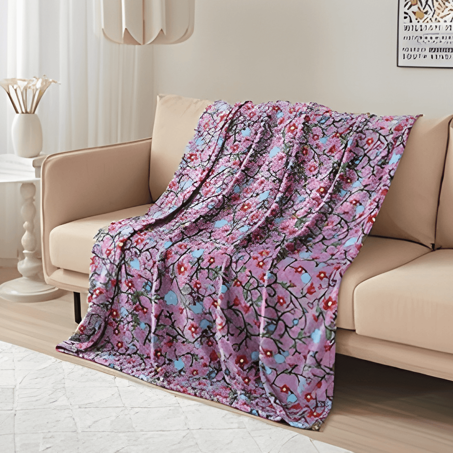 Anishinaabe Enchantment Throw Blanket