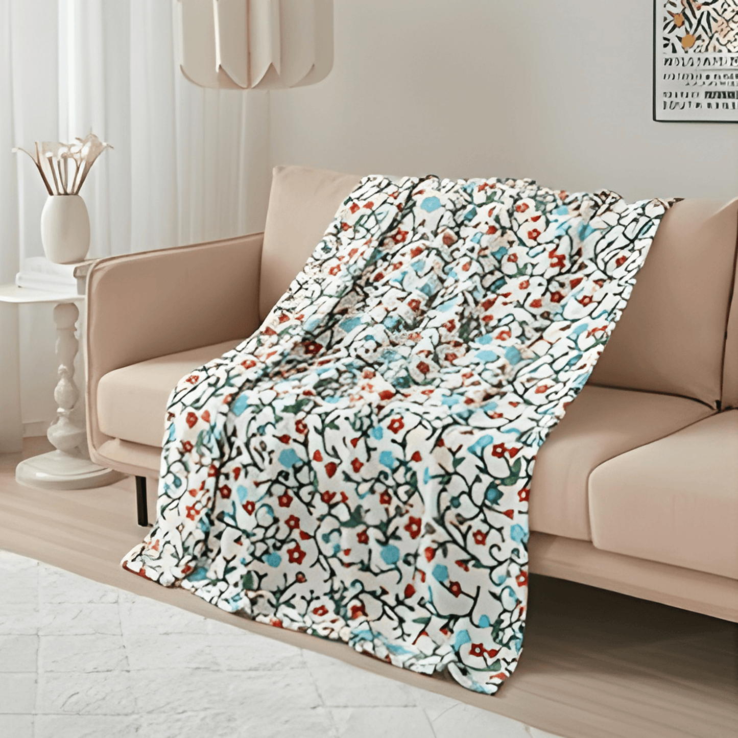 Anishinaabe Enchantment Throw Blanket