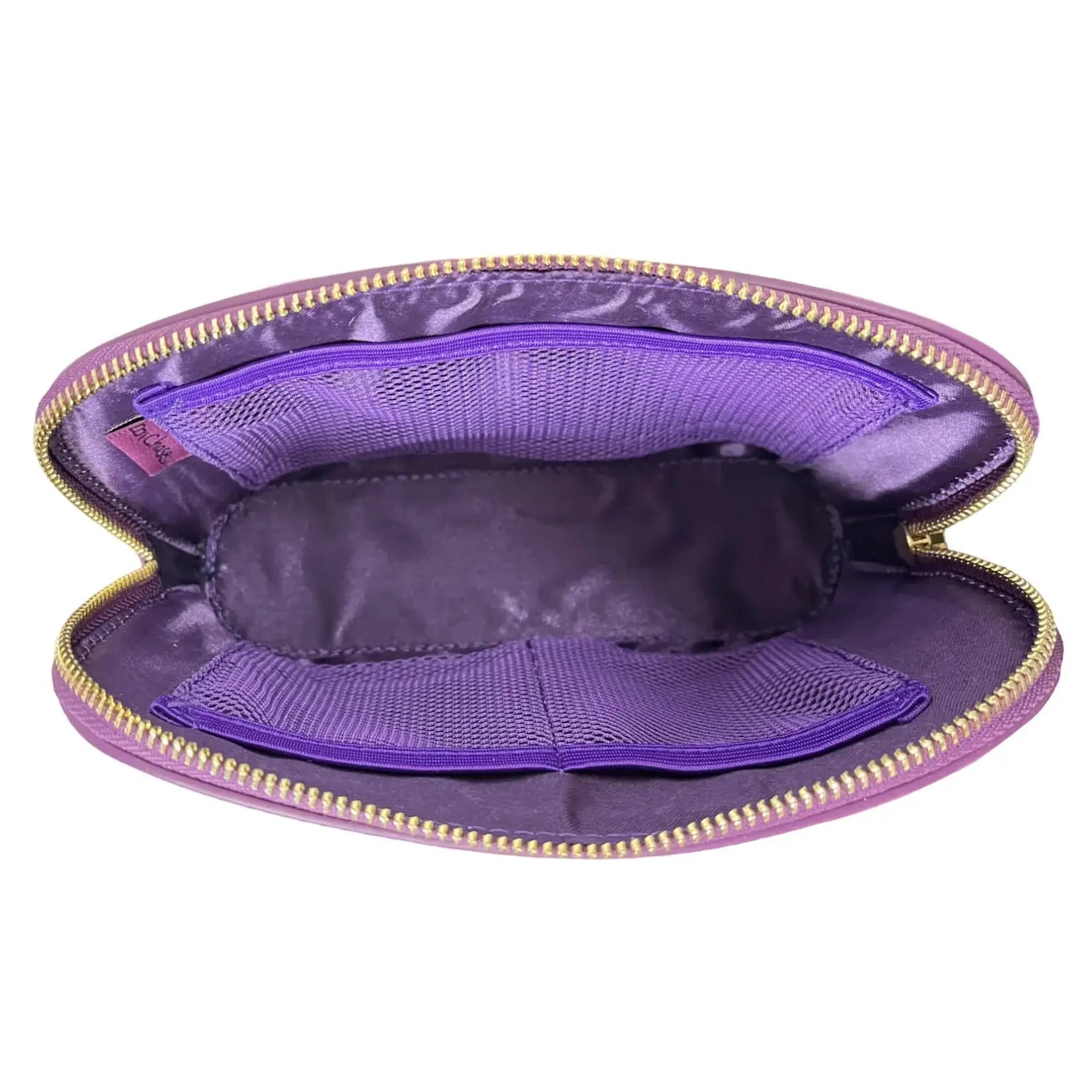 Interior view of Salmon Hunter convertible bag with zipper