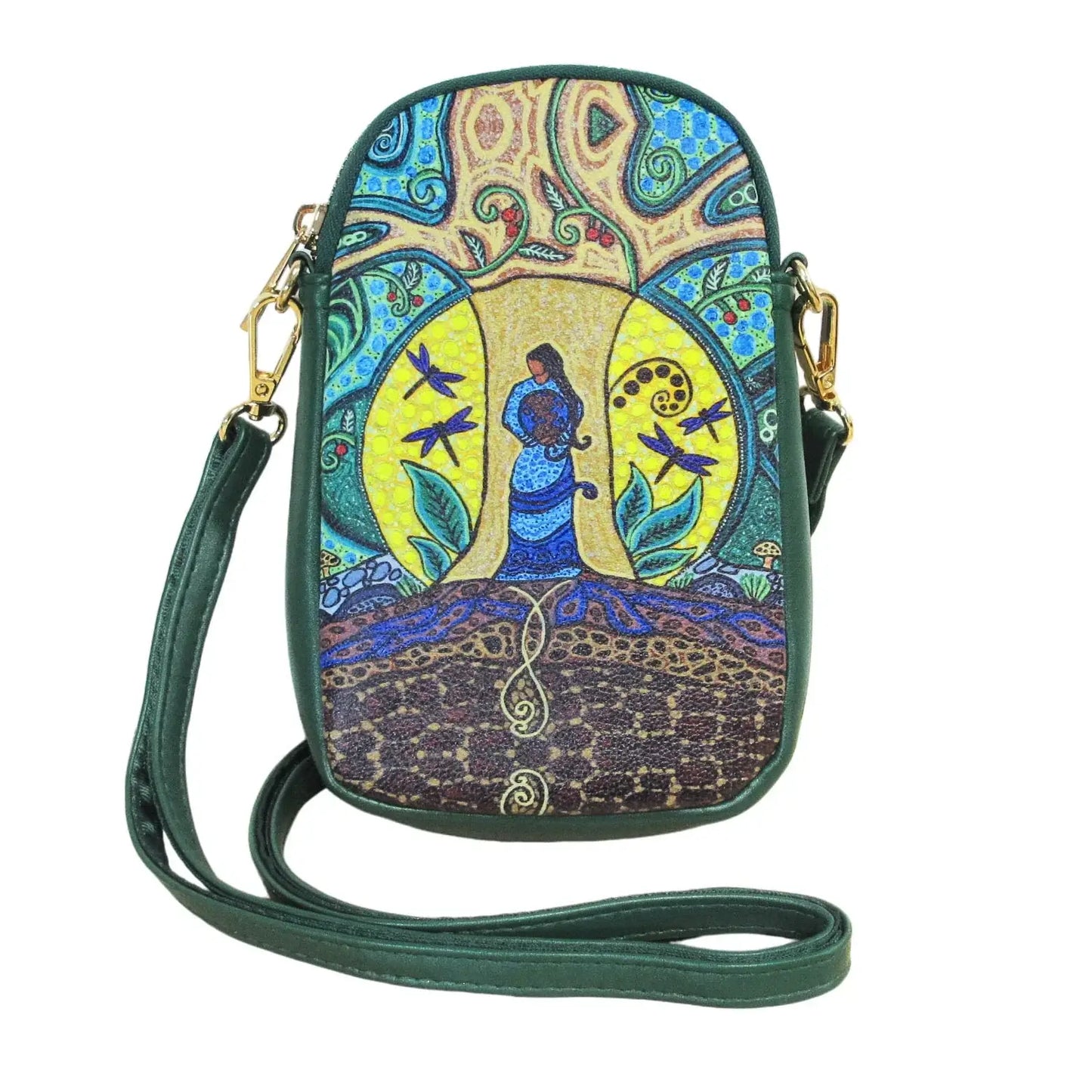 Strong Earth Woman Phone Bag
