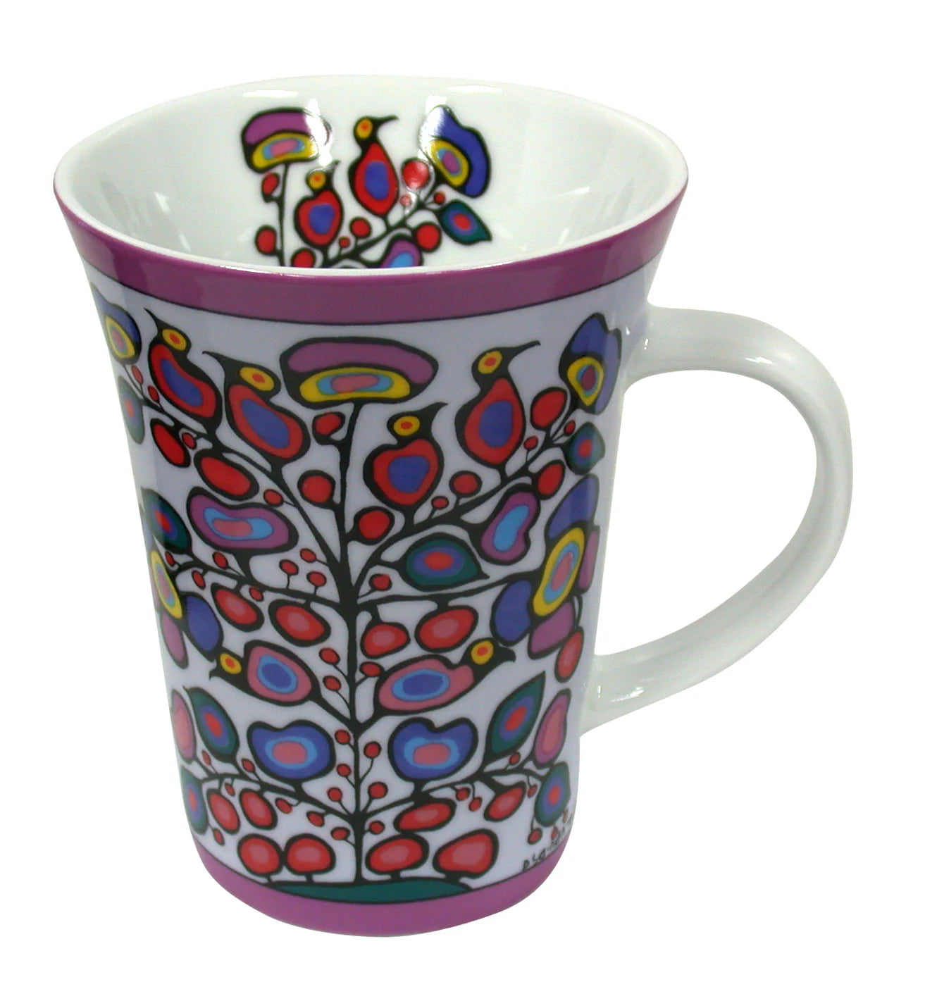 Woodland Floral Porcelain Mug