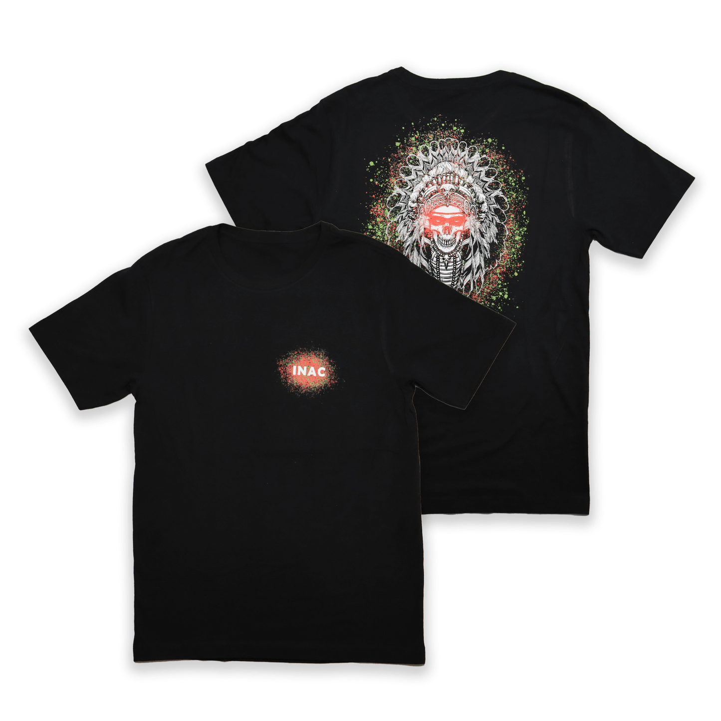 Biker Headdress Skull Tee