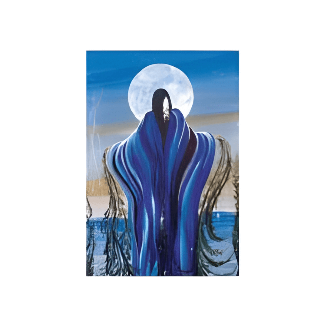 August Moon Note Card