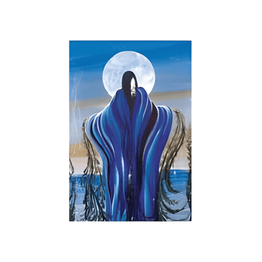 August Moon Note Card