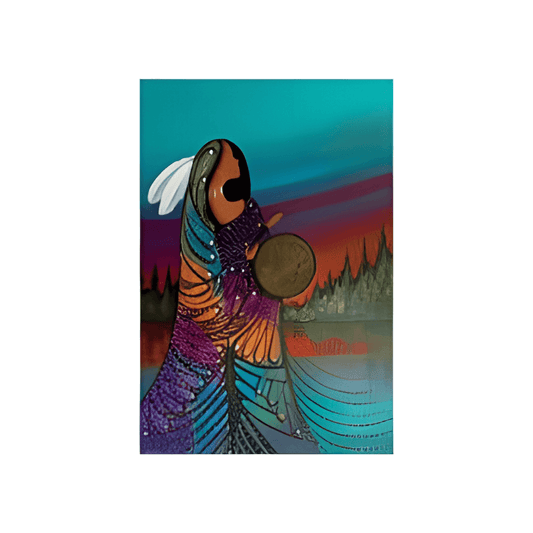 Aurora Drummer Note Card