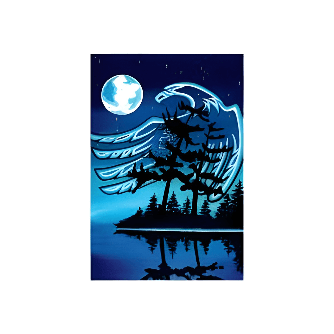 Blue Moon Note Card