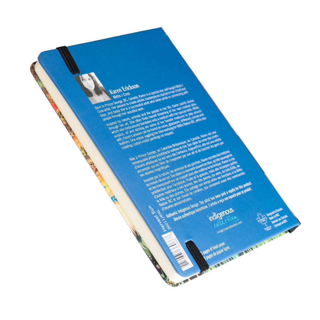 Harvest Sun Lined Journal