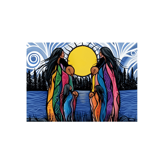 Mother Daughter Water Song Note Card