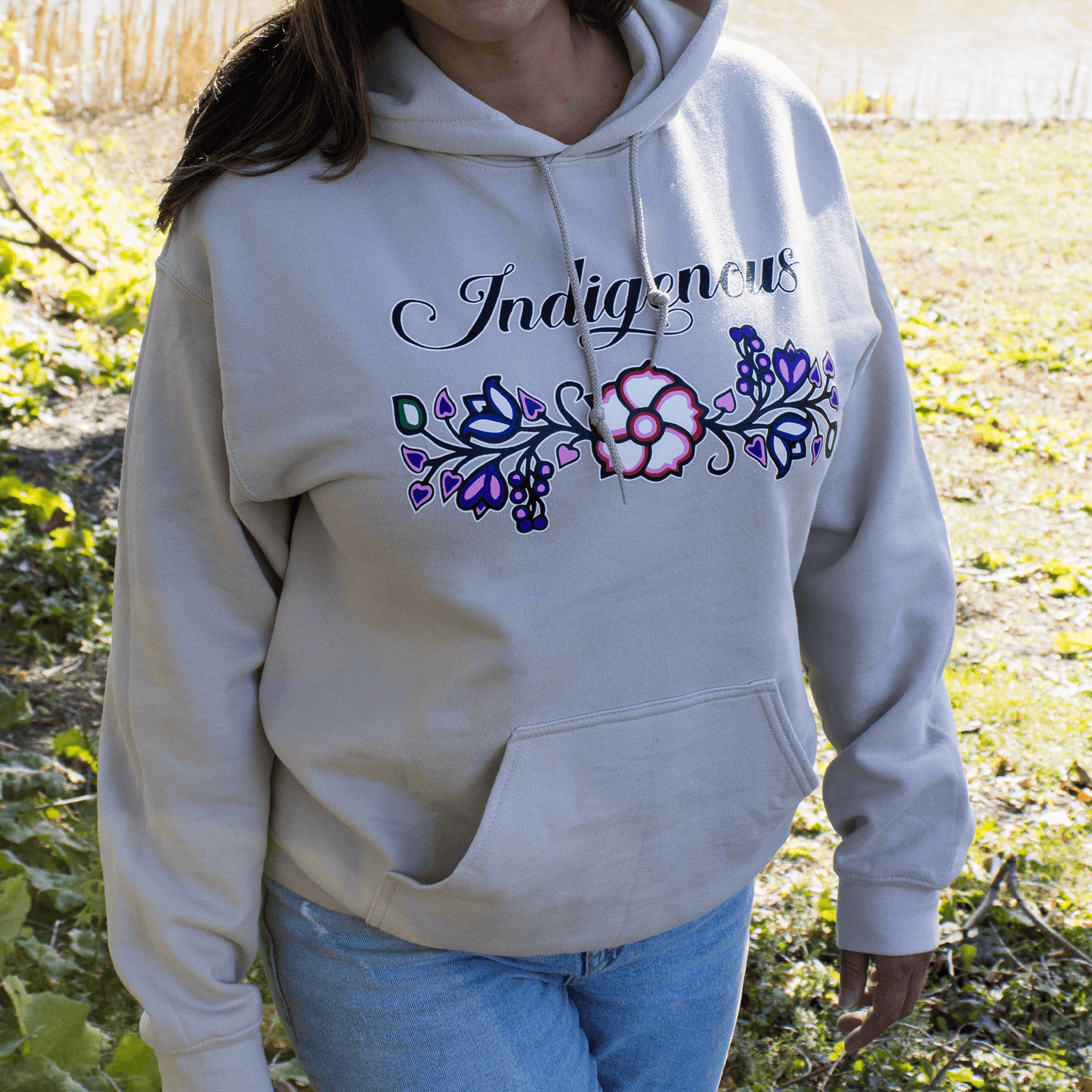 Indigenous Floral Hoodie