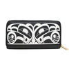 Raven Zip-Around Wallet