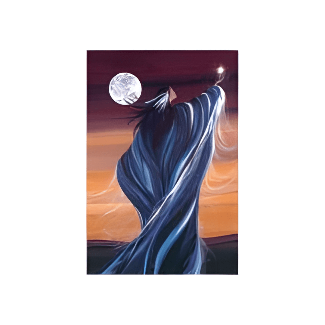 September Moon Note Card