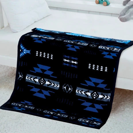 Cloud Reversible Baby Blanket