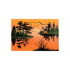 Sunset Honeymoon Note Card