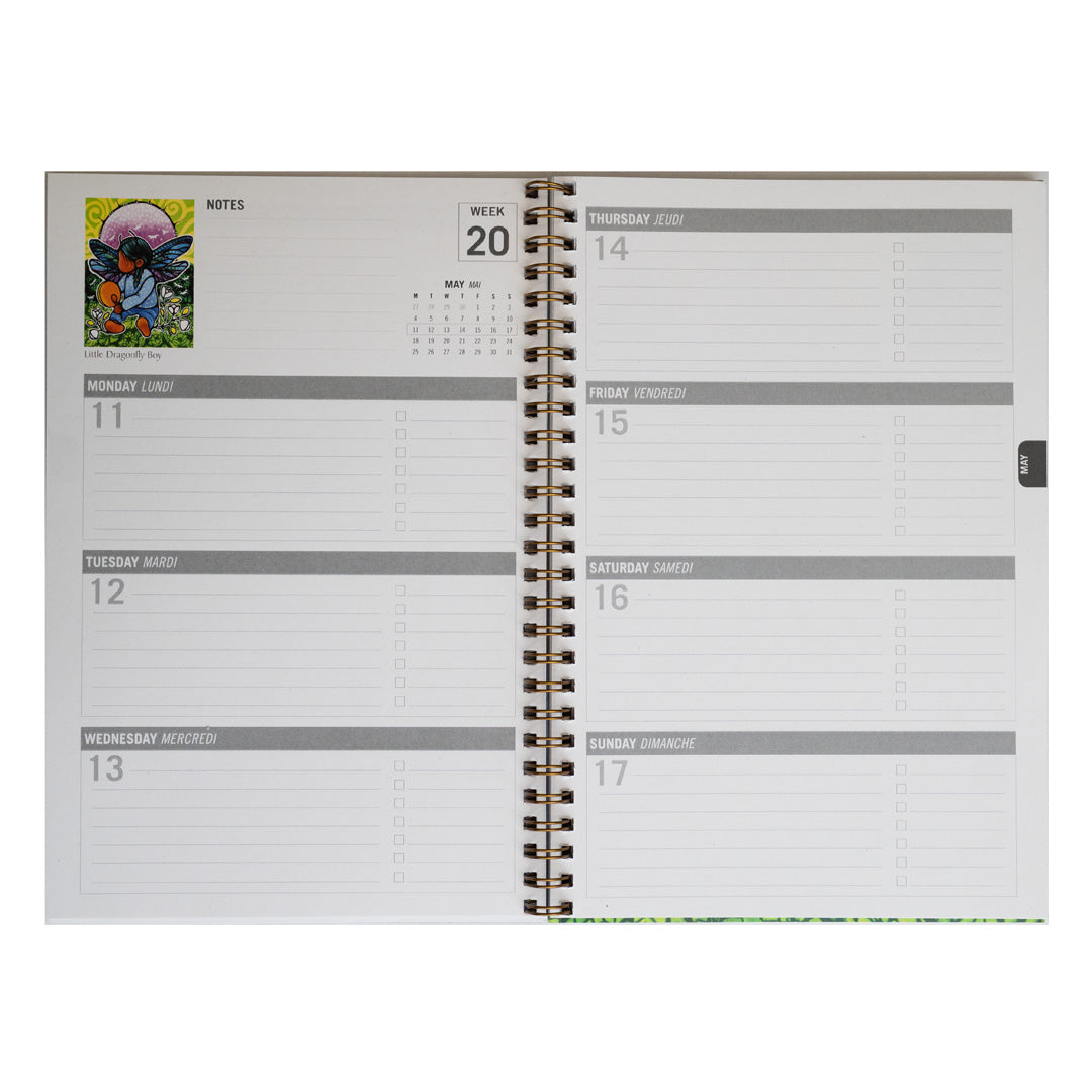 Sky Woman and Her Family 2026 Weekly Planner