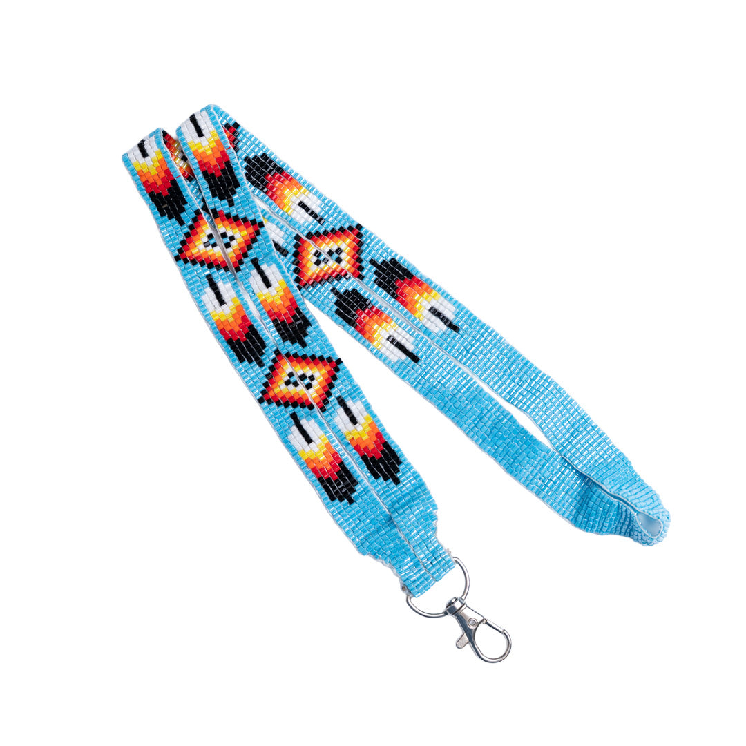 Feather - Loomed Lanyard