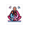 Family Strength Note Card featuring artwork by Cree artist Simone McLeod, celebrating family and cultural heritage.