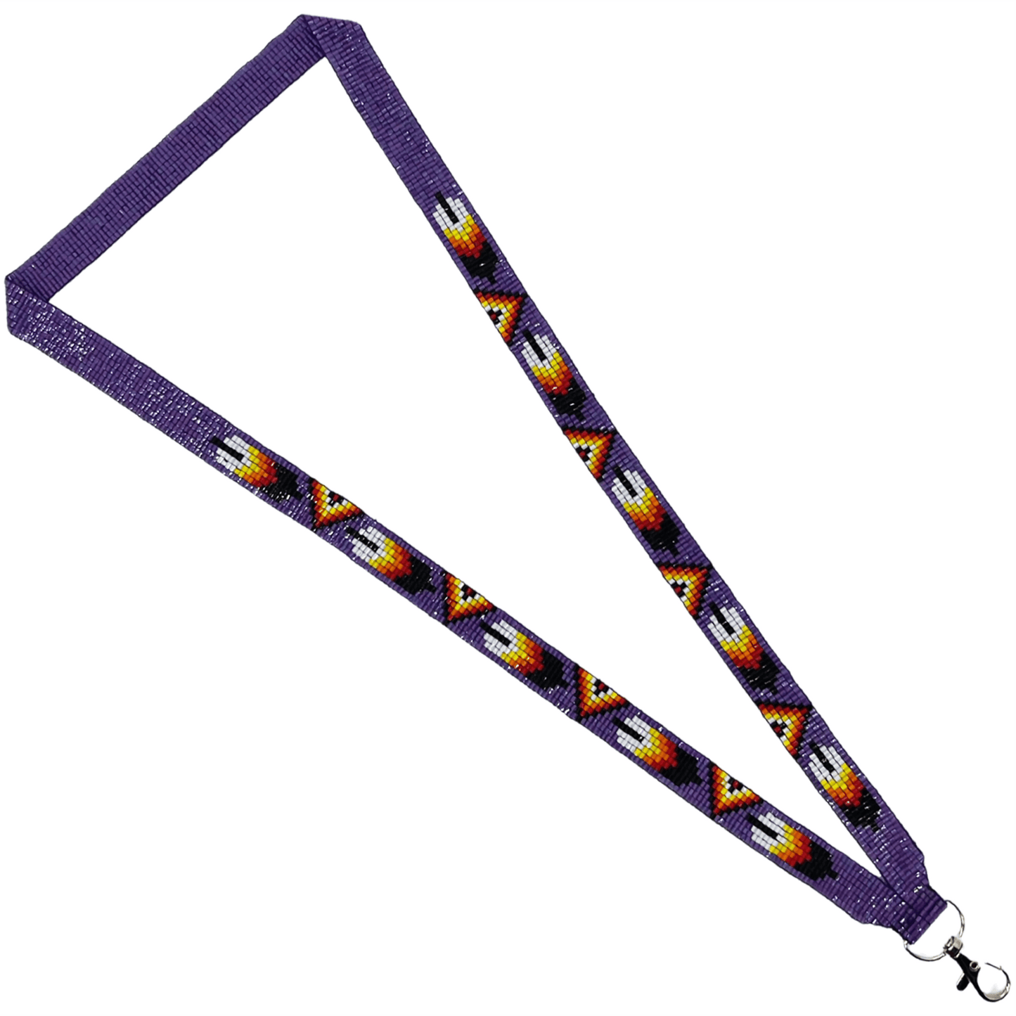 Feather - Loomed Lanyard