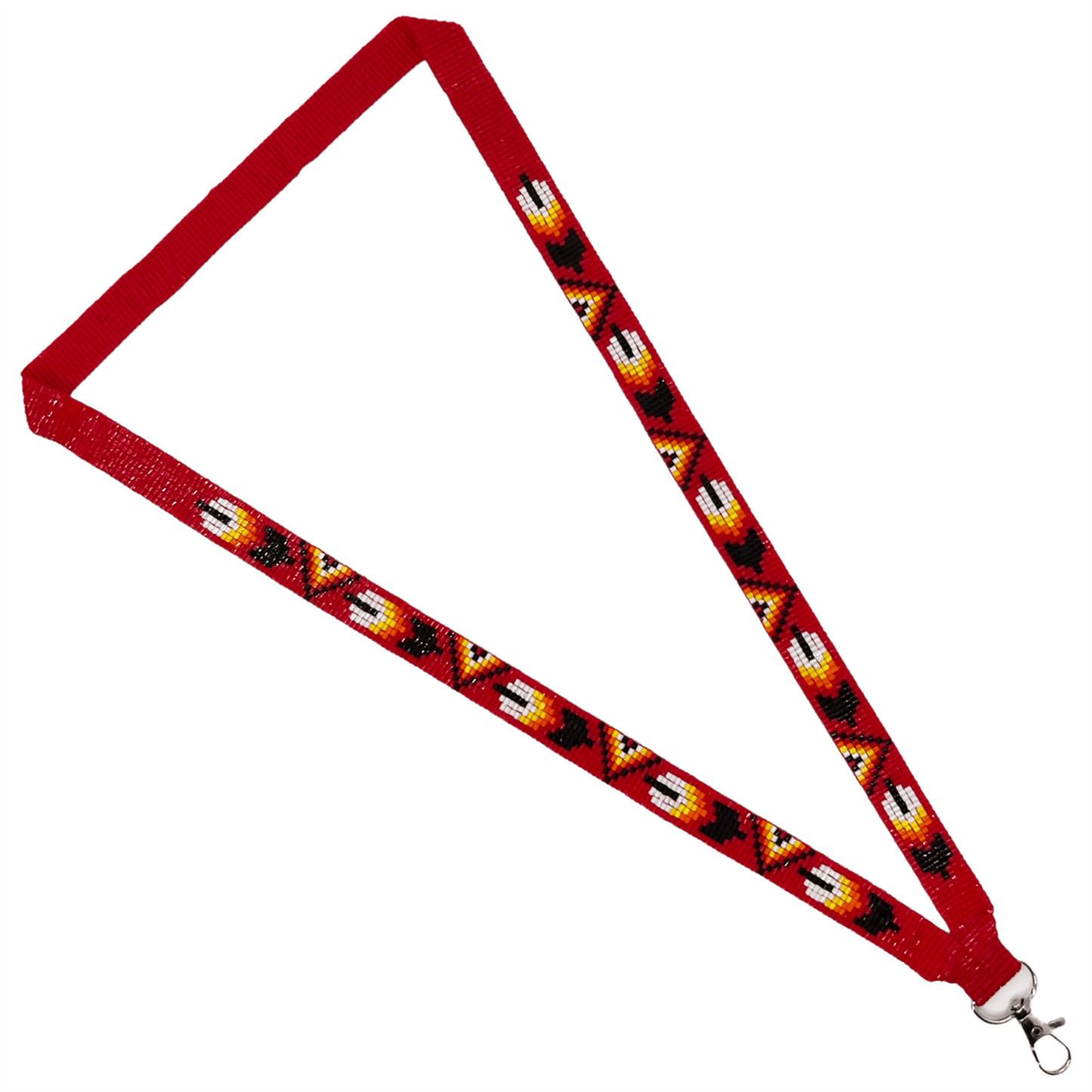 Feather - Loomed Lanyard