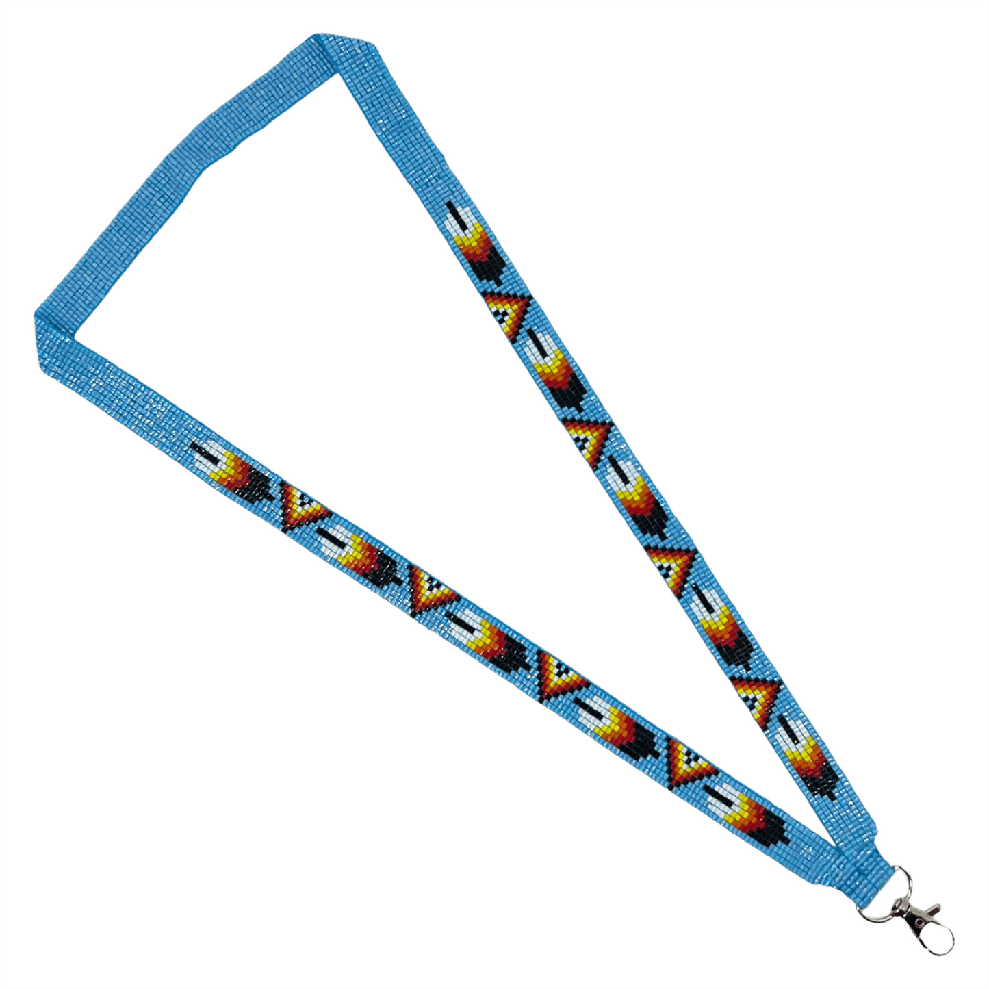 Feather - Loomed Lanyard