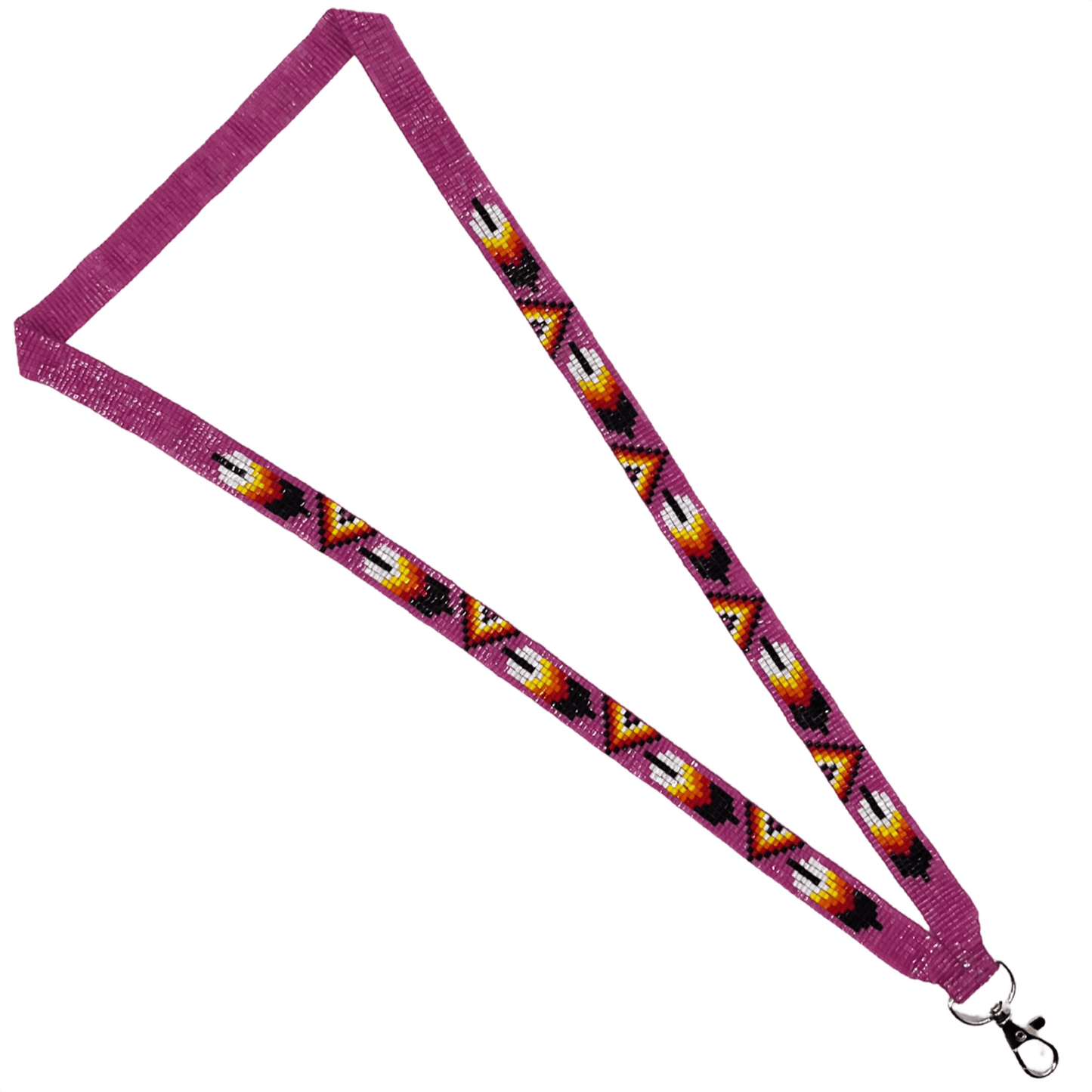 Feather - Loomed Lanyard