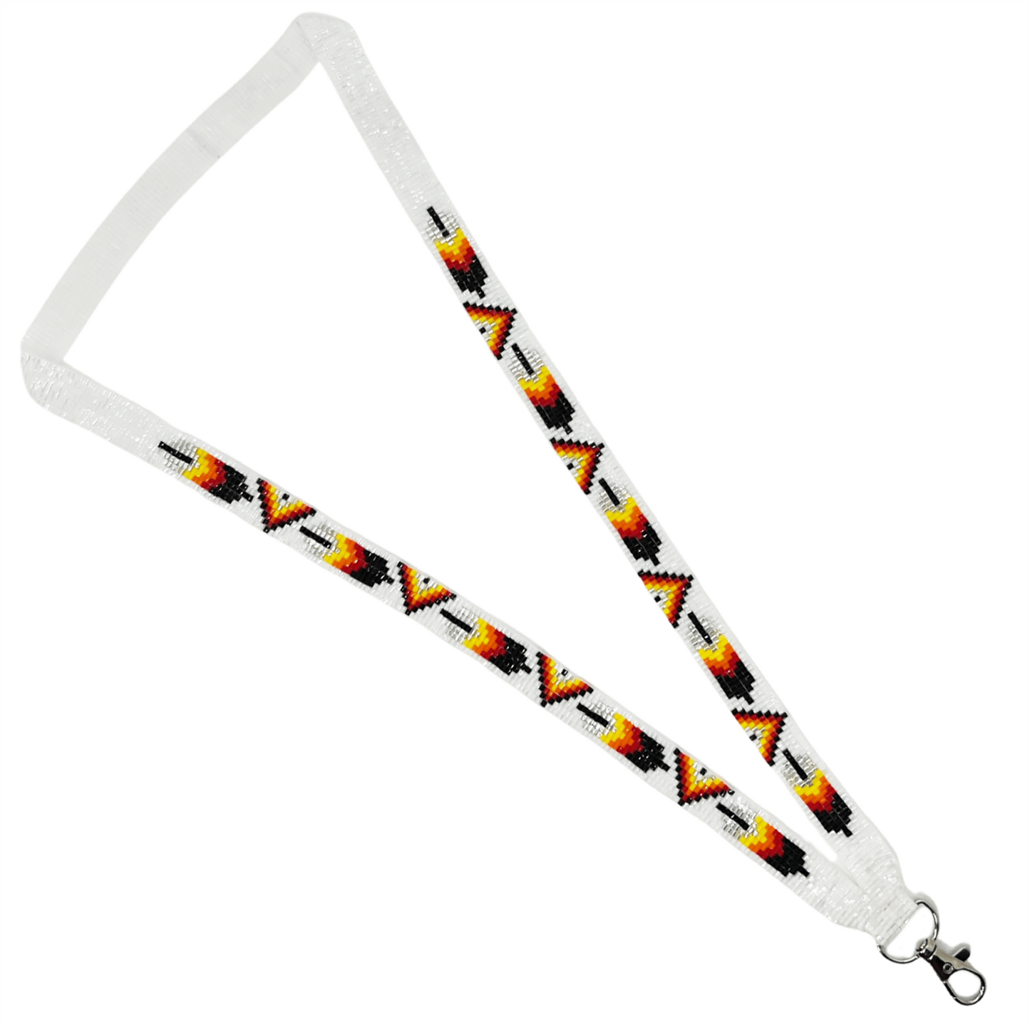Feather - Loomed Lanyard