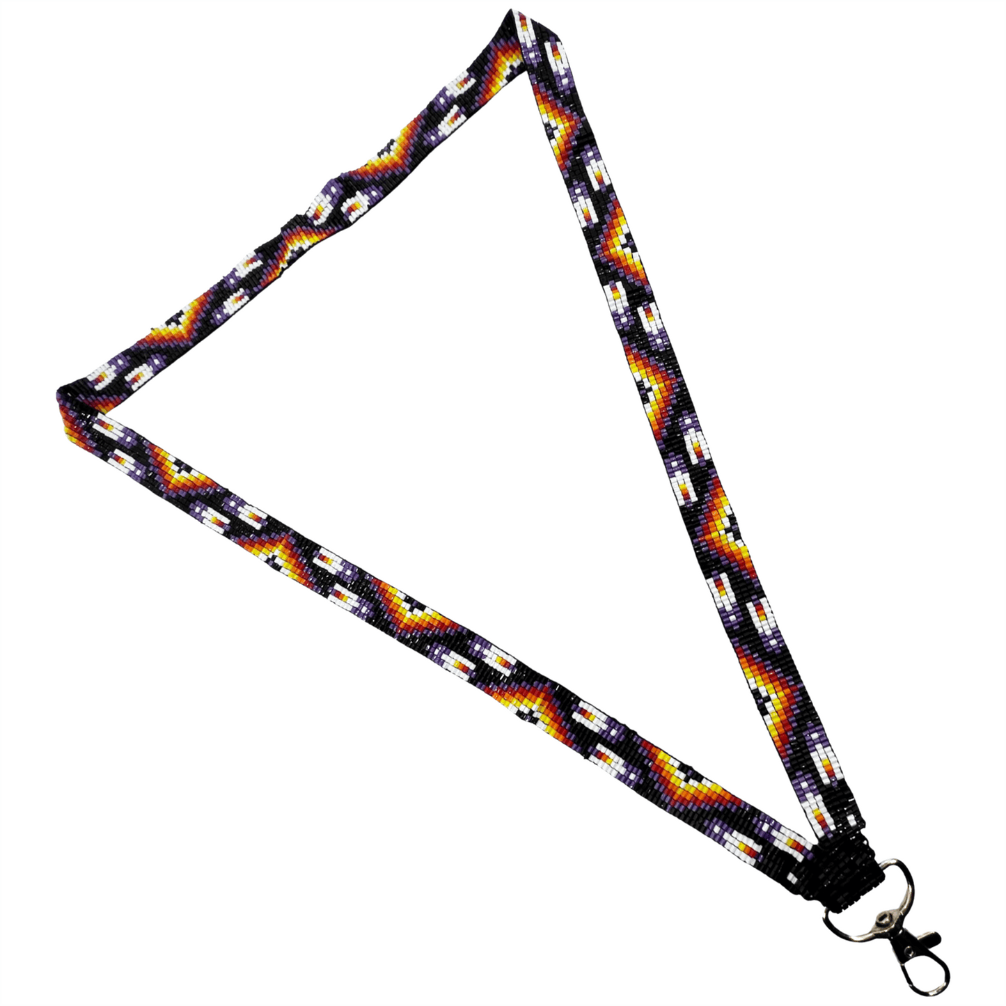 Many Feathers - Loomed Lanyard