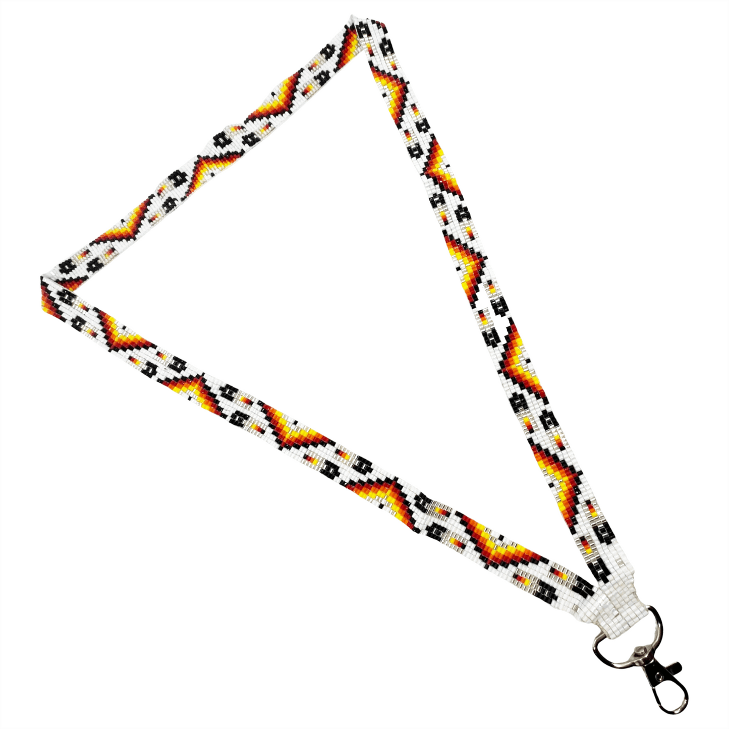 Many Feathers - Loomed Lanyard
