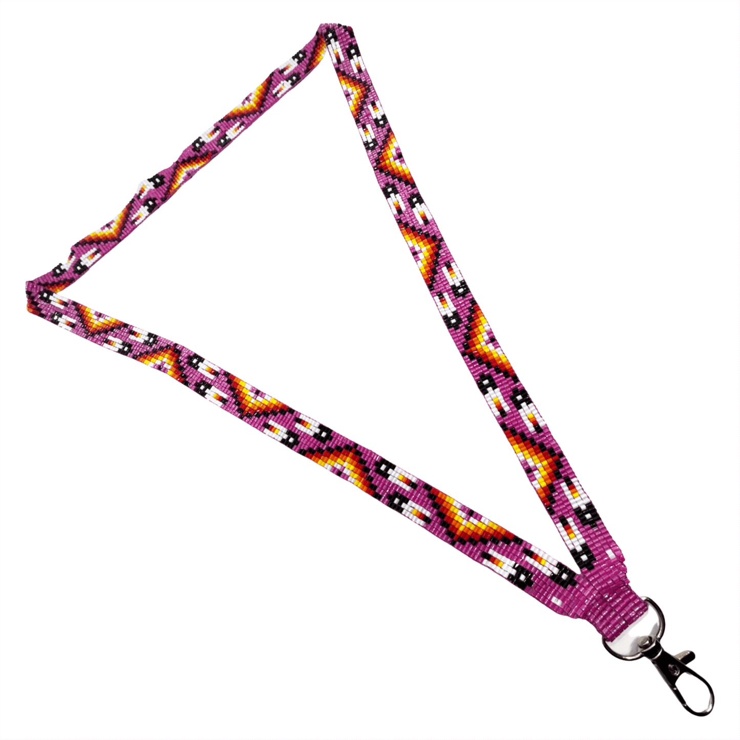 Many Feathers - Loomed Lanyard