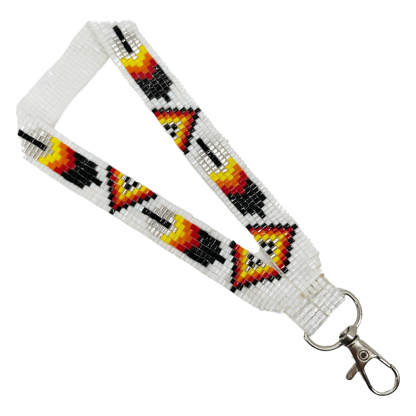 Feather - Loomed Wrist Lanyard