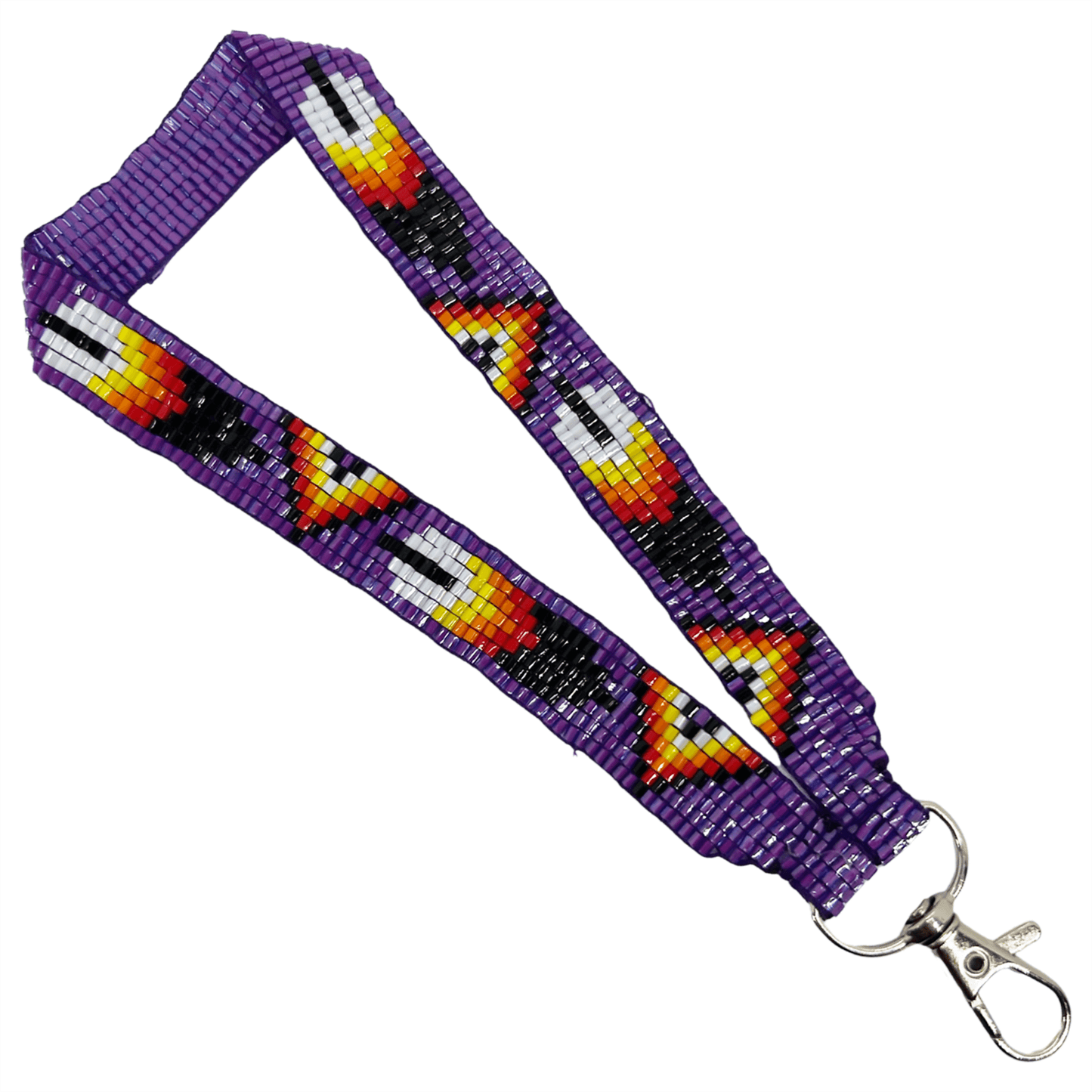 Feather - Loomed Wrist Lanyard
