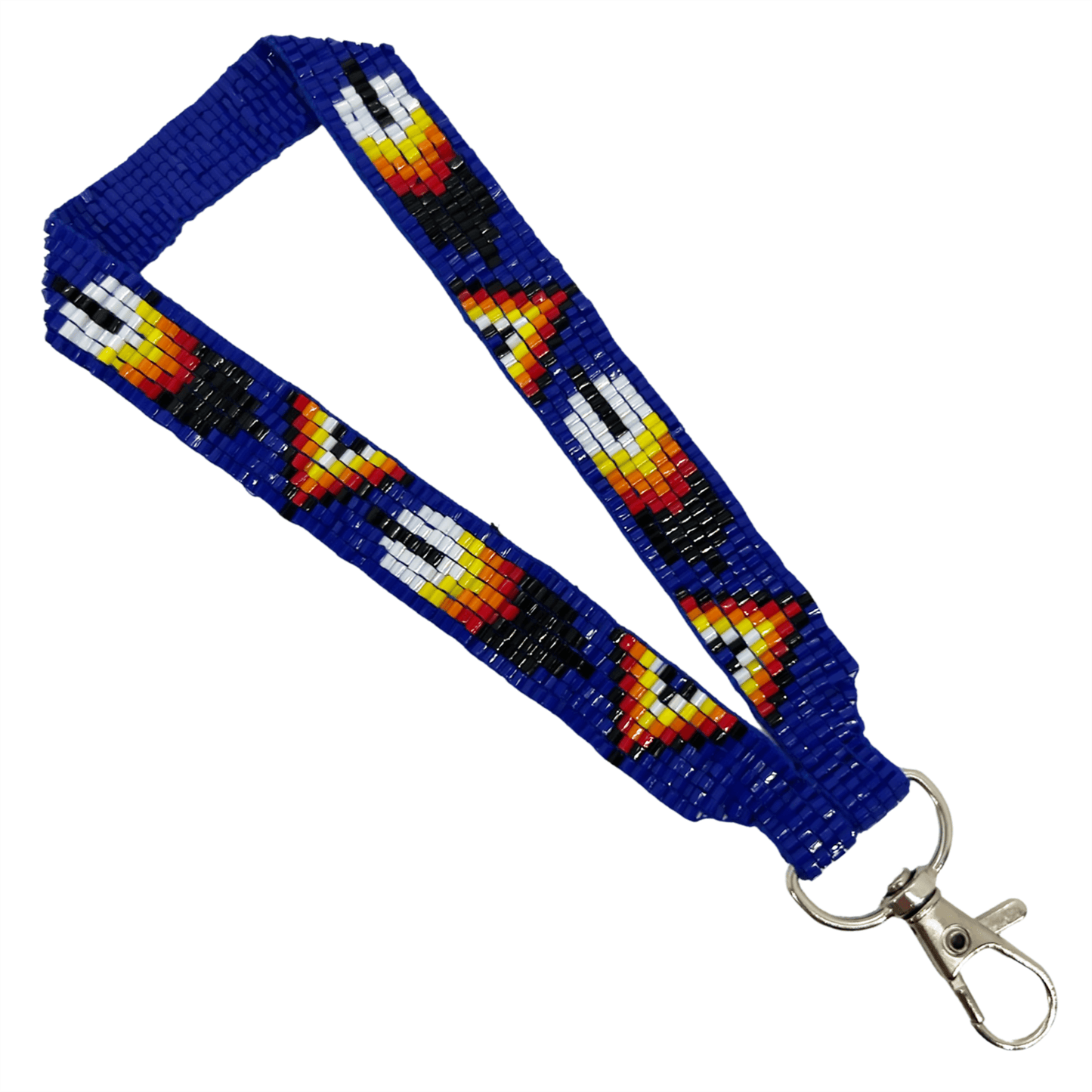 Feather - Loomed Wrist Lanyard