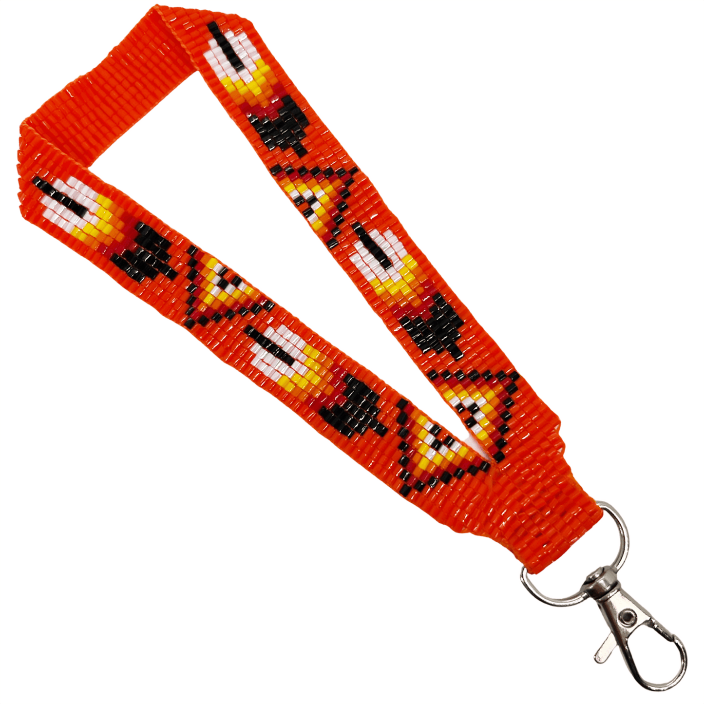 Feather - Loomed Wrist Lanyard