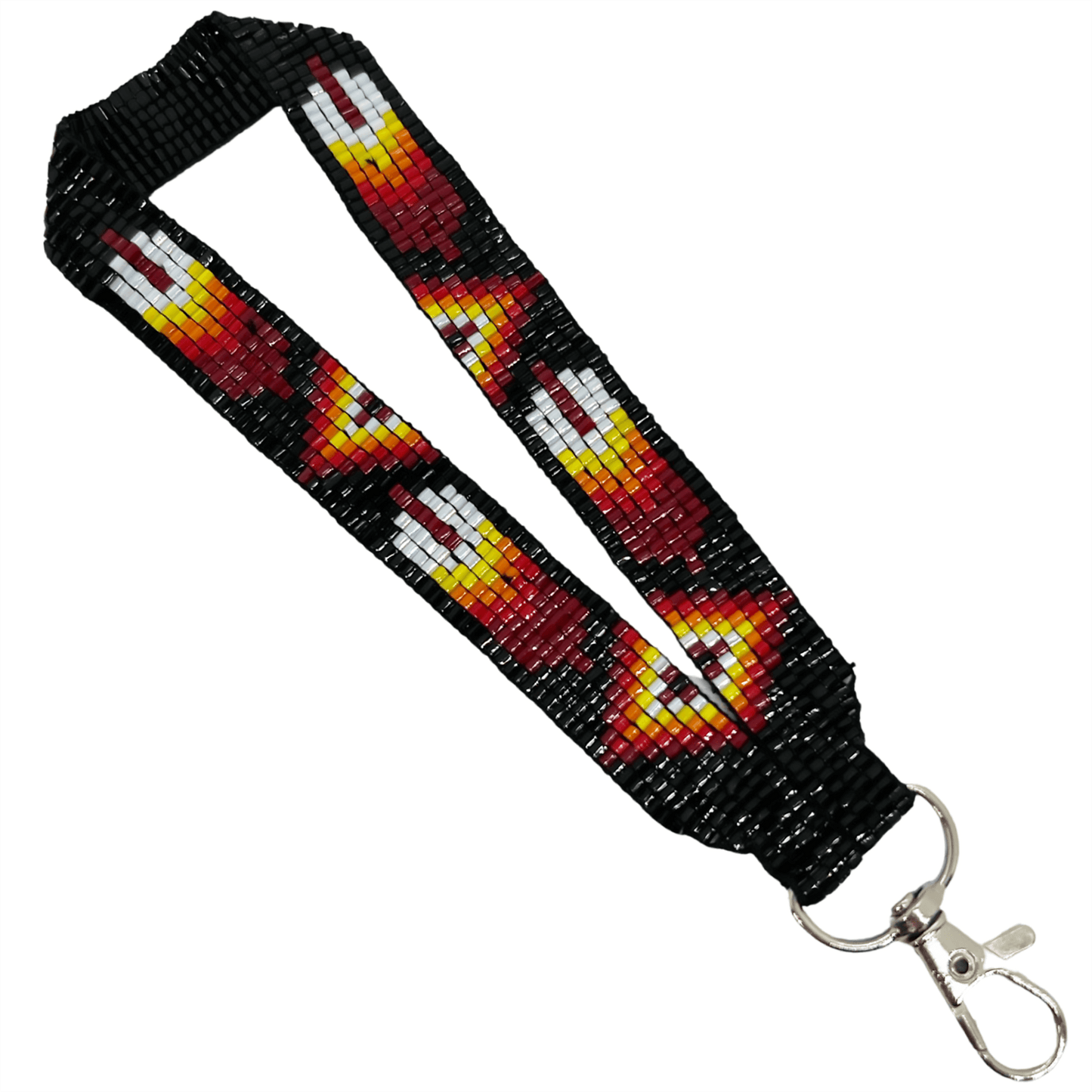 Feather - Loomed Wrist Lanyard