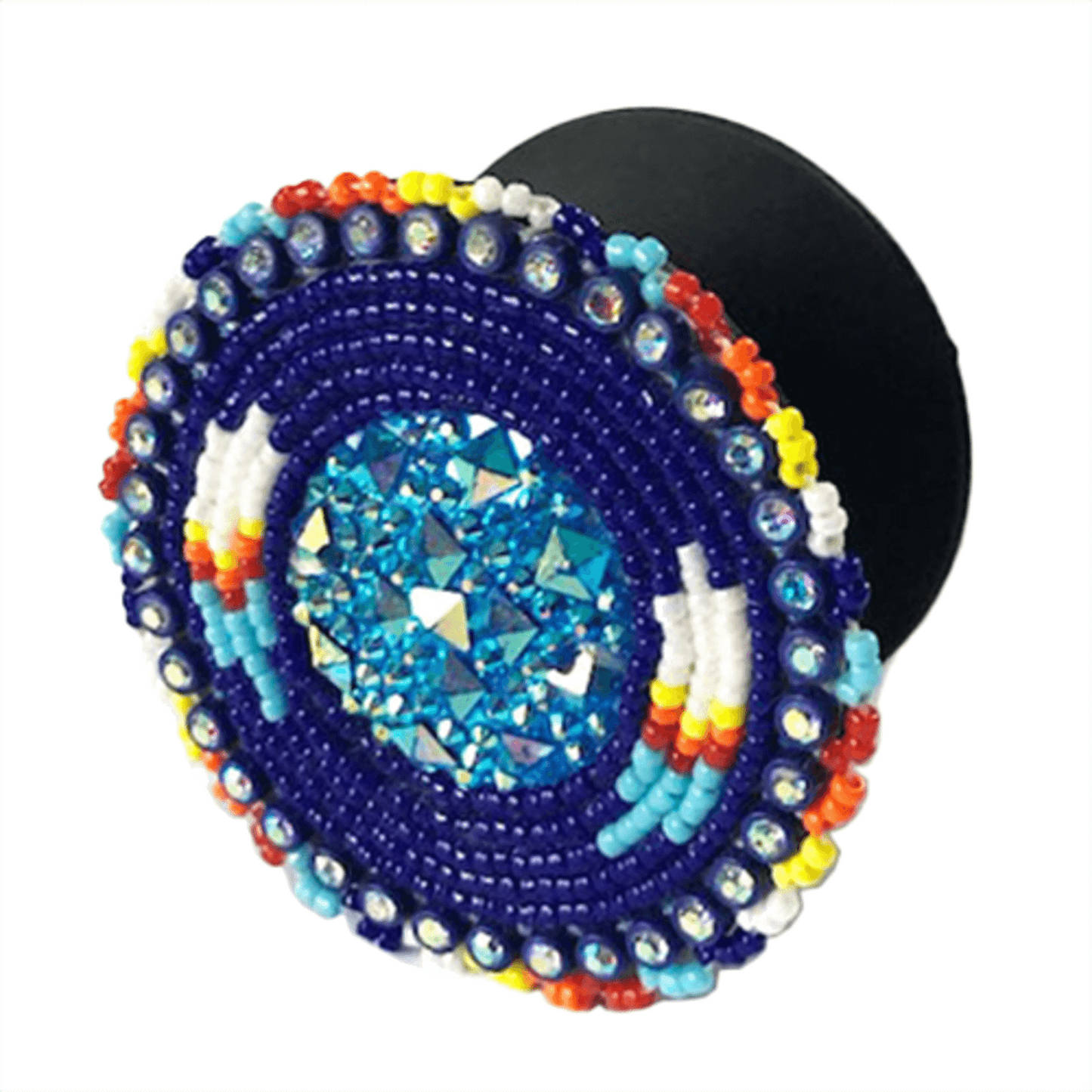 Feather - Beaded Pop Socket