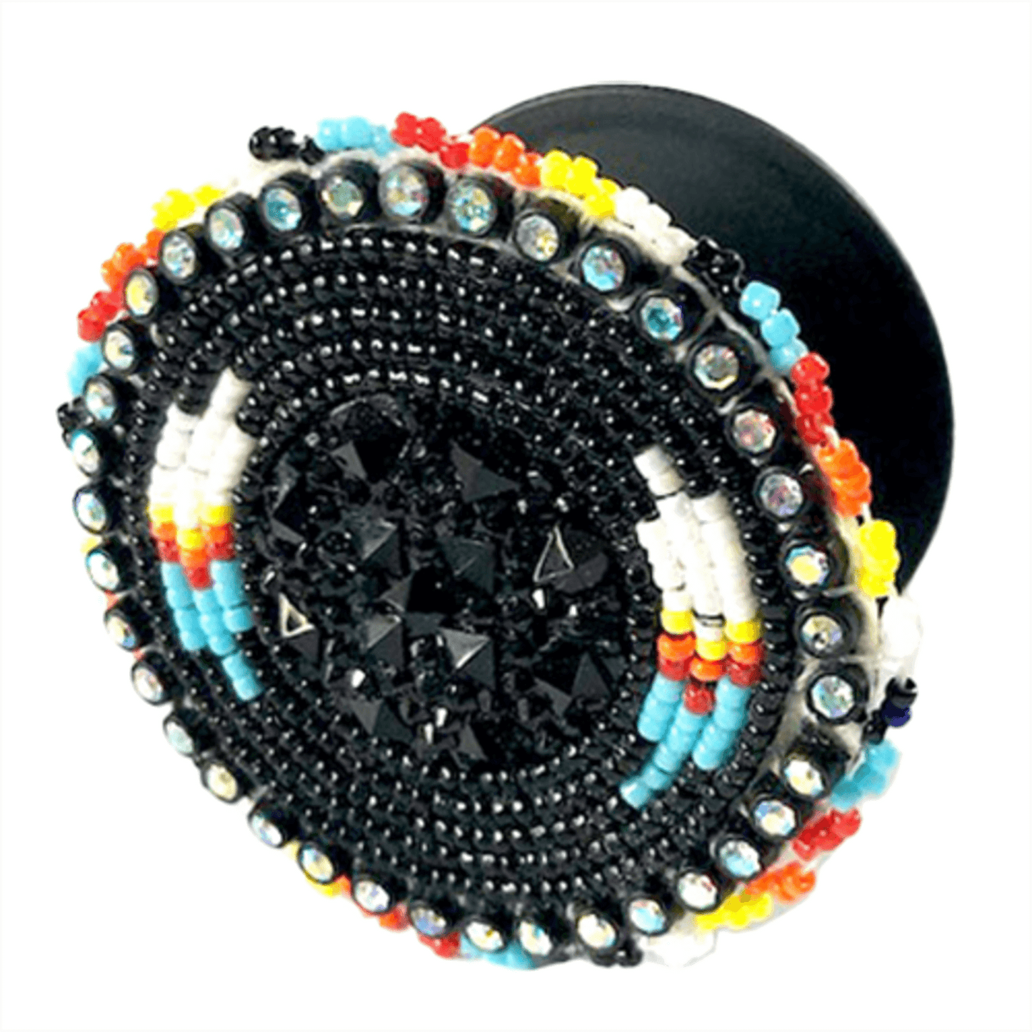 Feather - Beaded Pop Socket