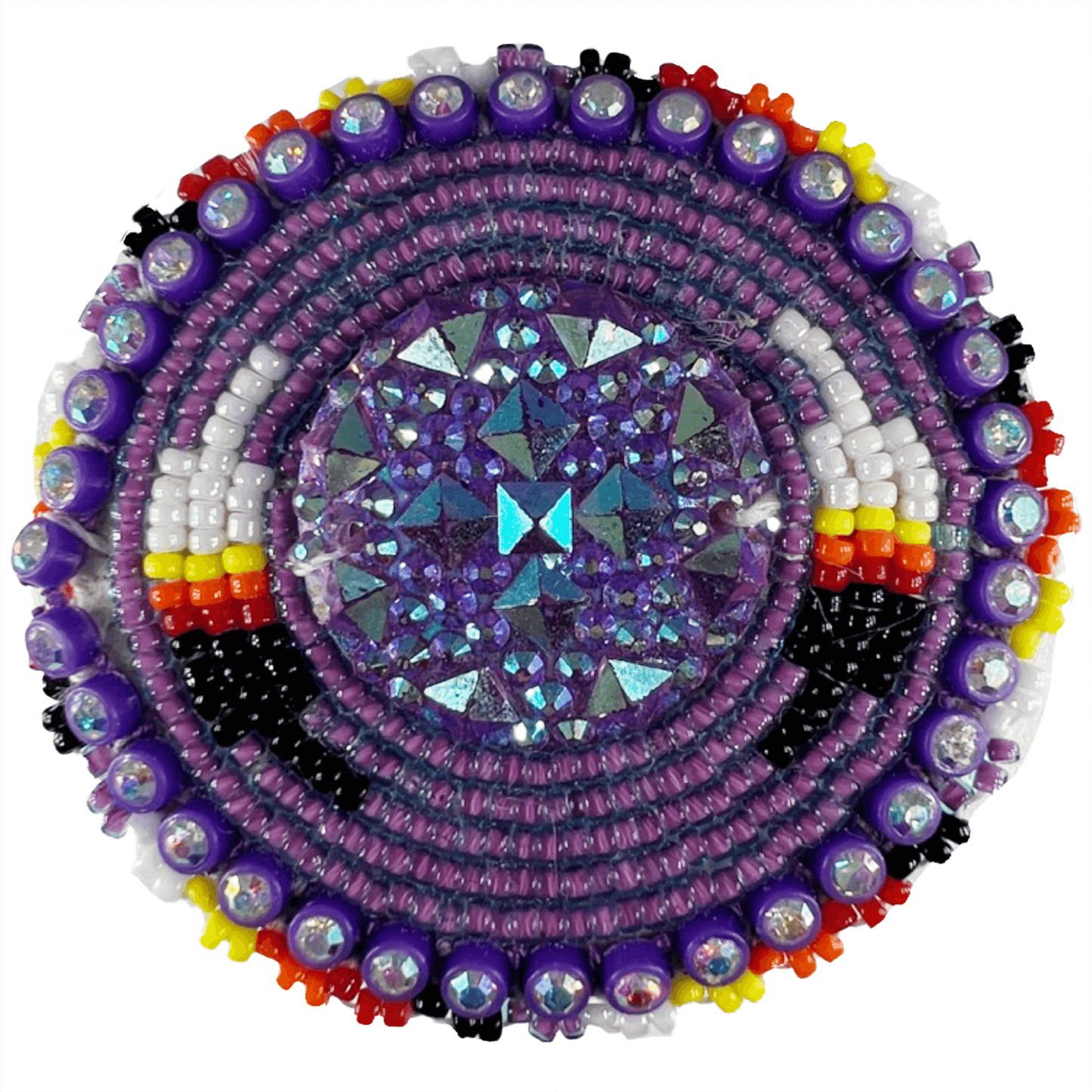 Feather - Beaded Pop Socket