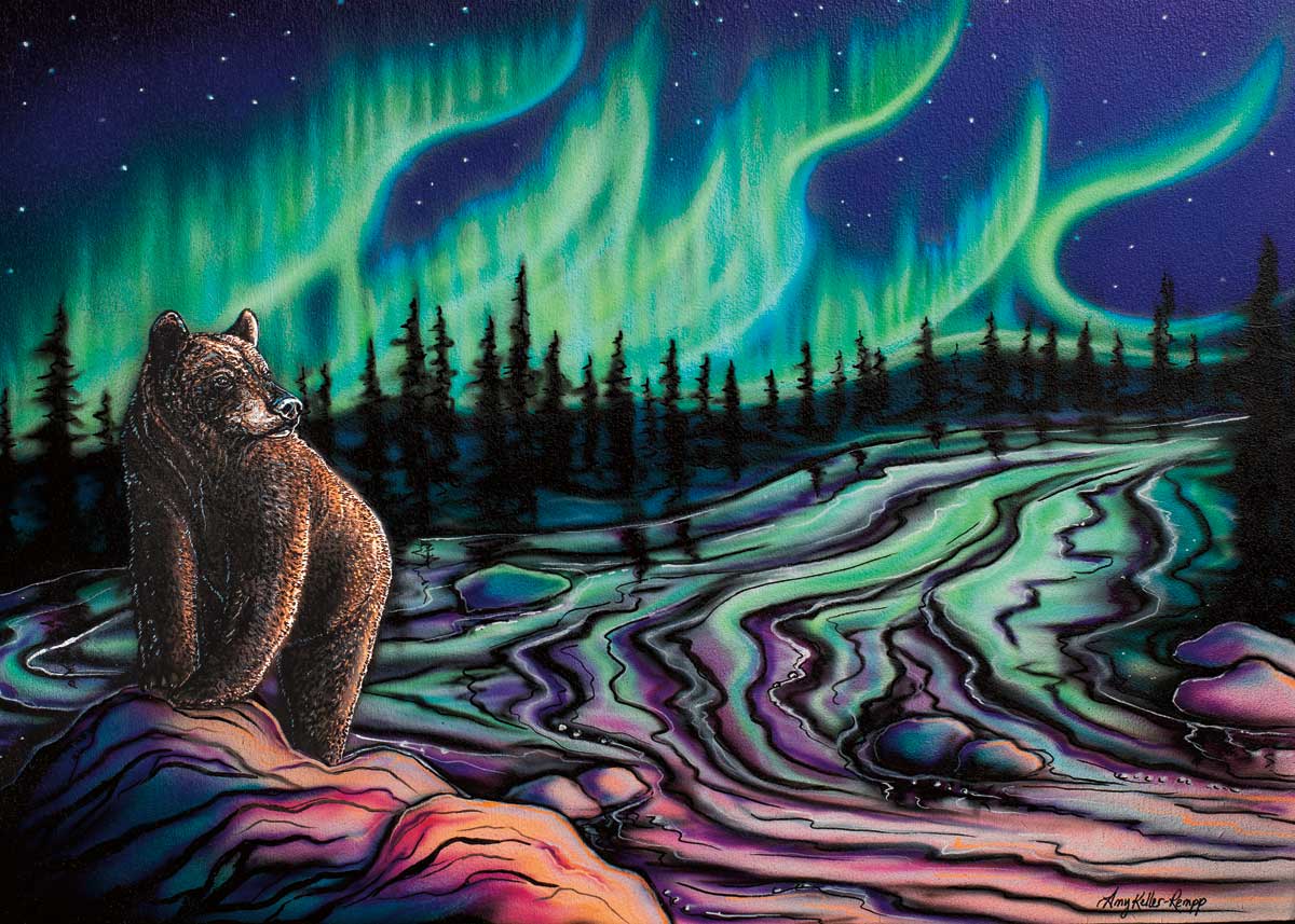 Sky Dance - Northern Light - Diamond Art Kit