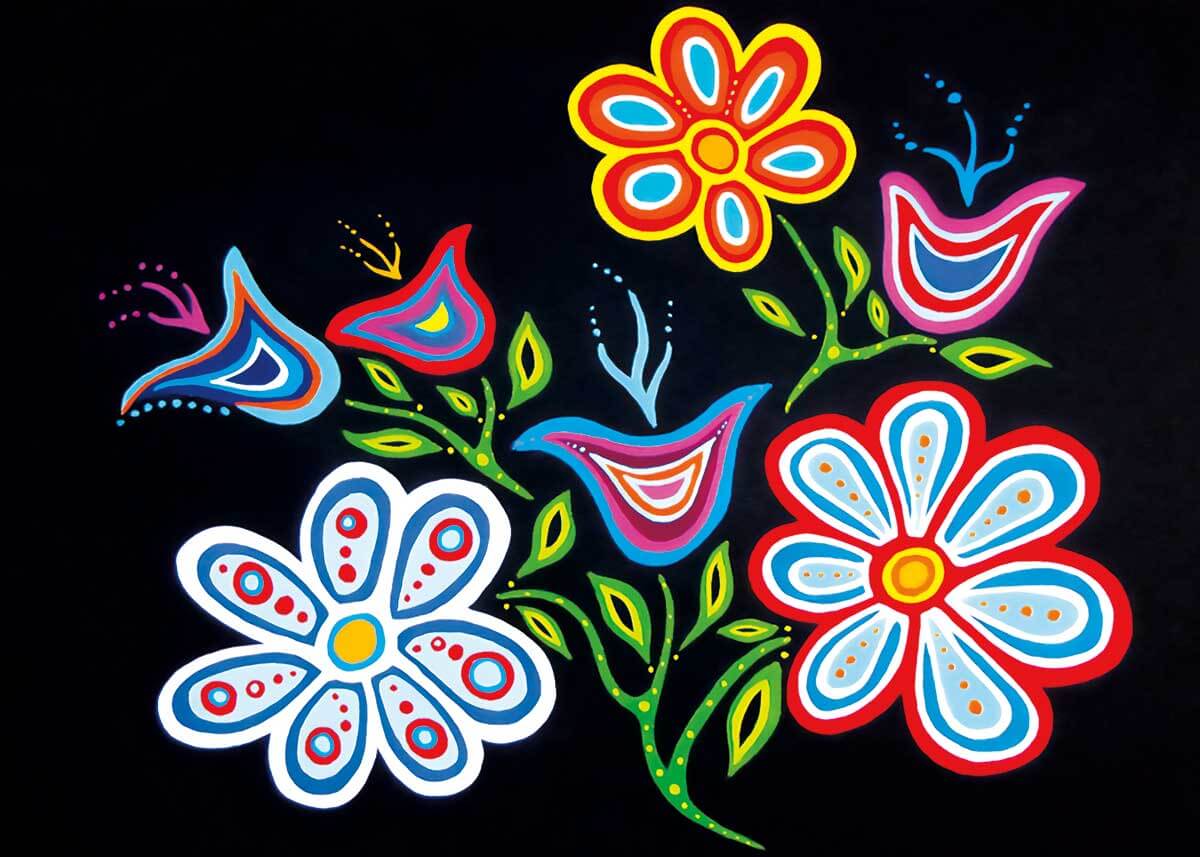 Happy Flower - Diamond Art Kit