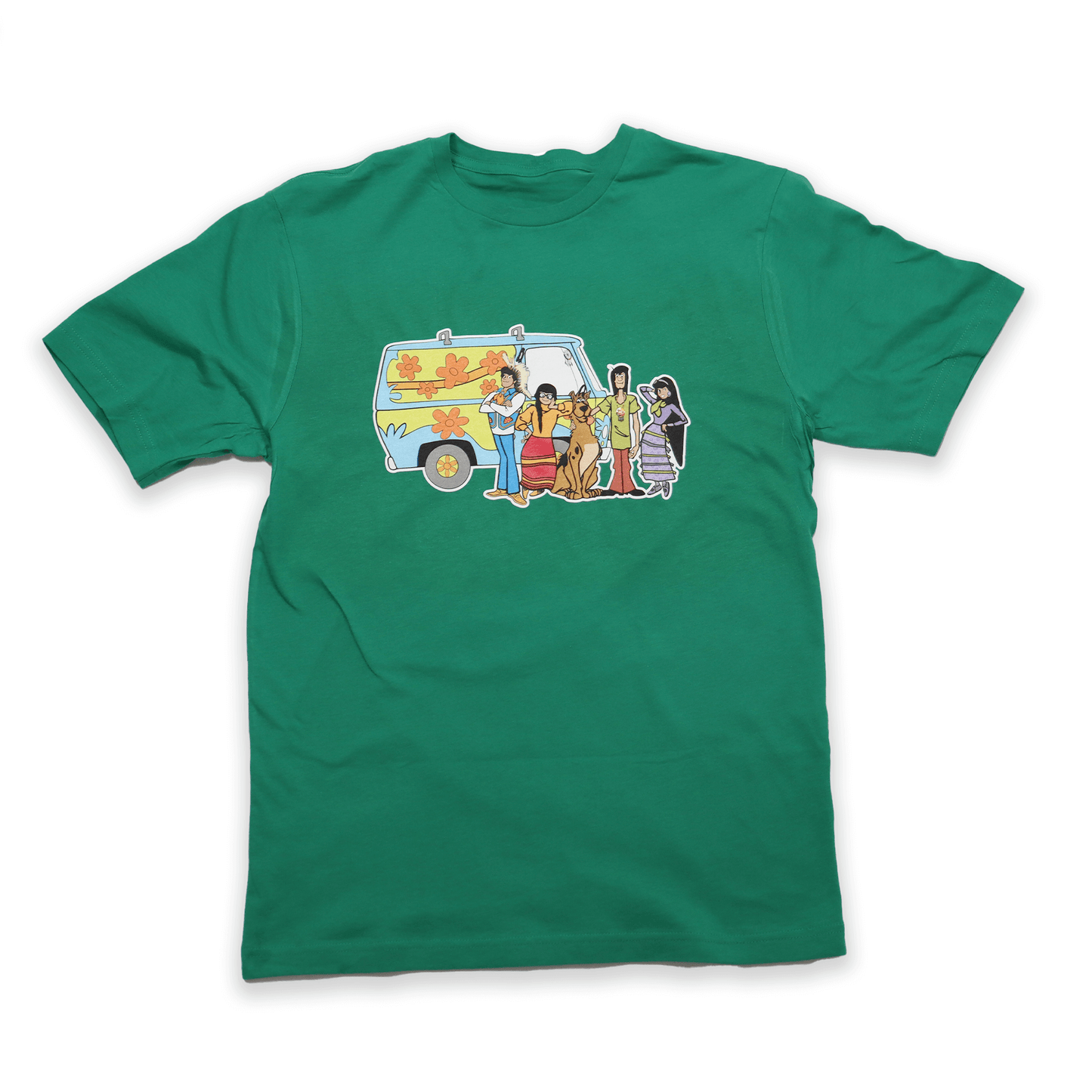 Scooby Floral Adult Tee