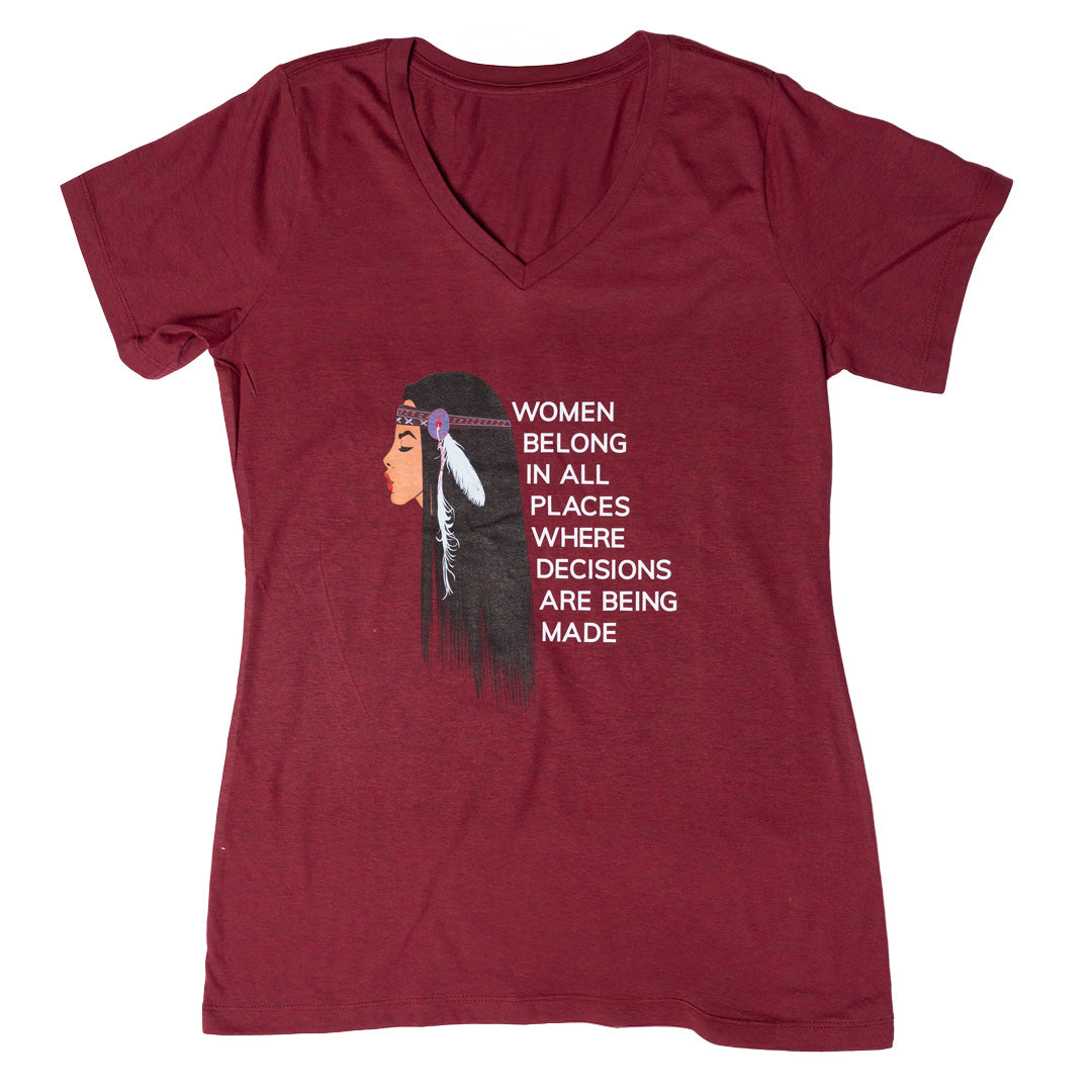 Women Belong V-neck