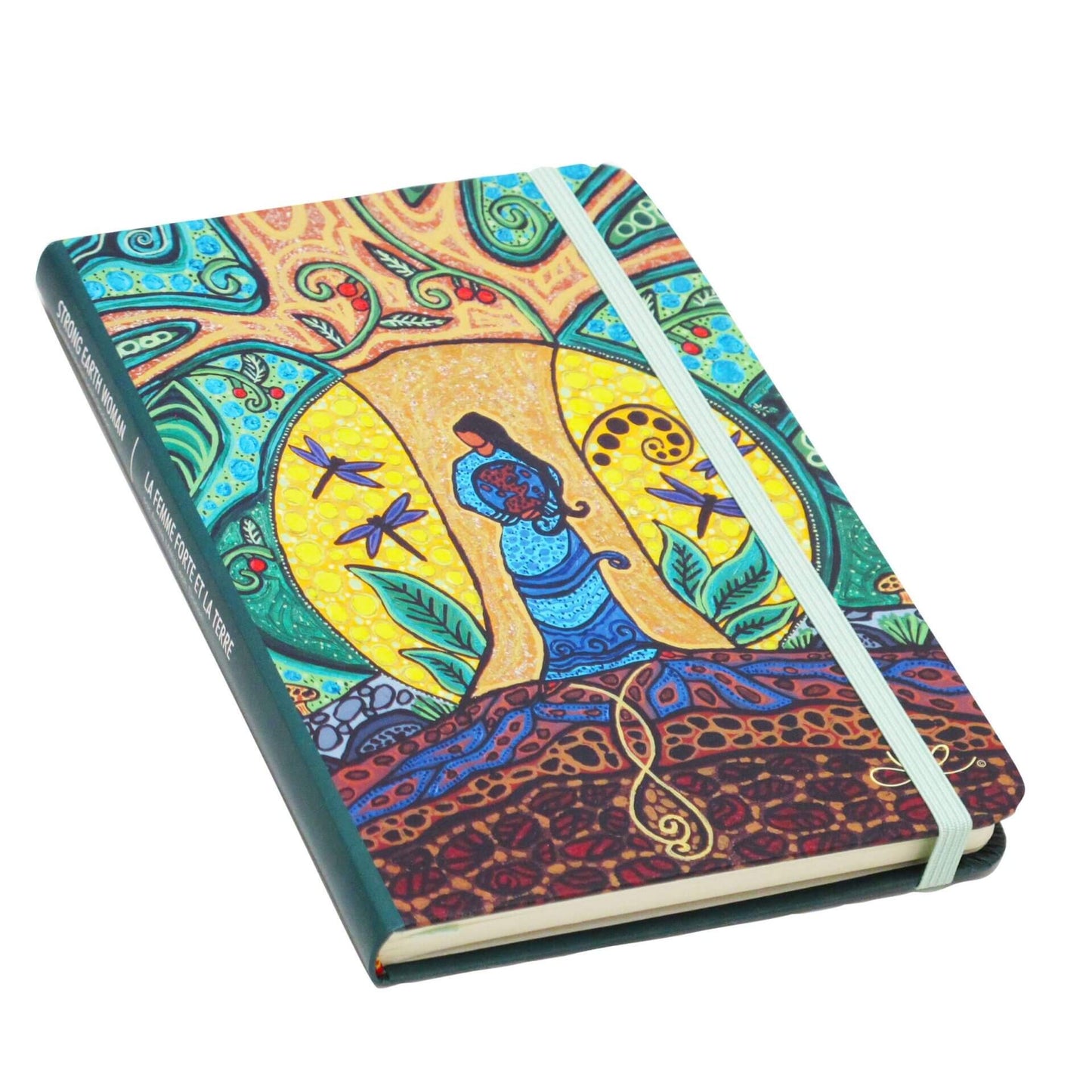 Strong Earth Woman Hardcover Journal