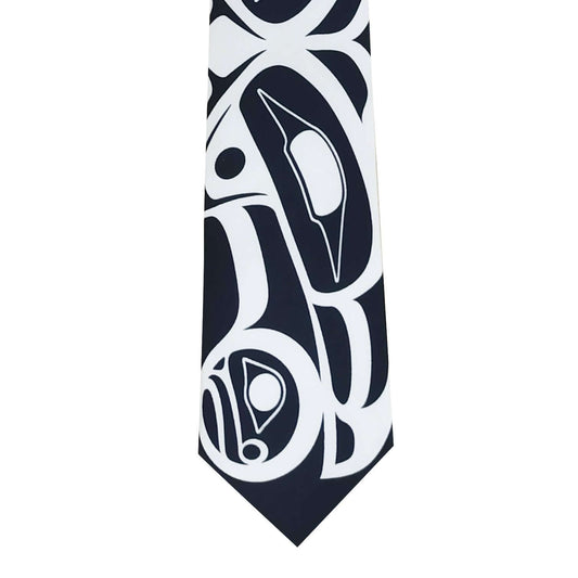 Raven Artist Silk Tie