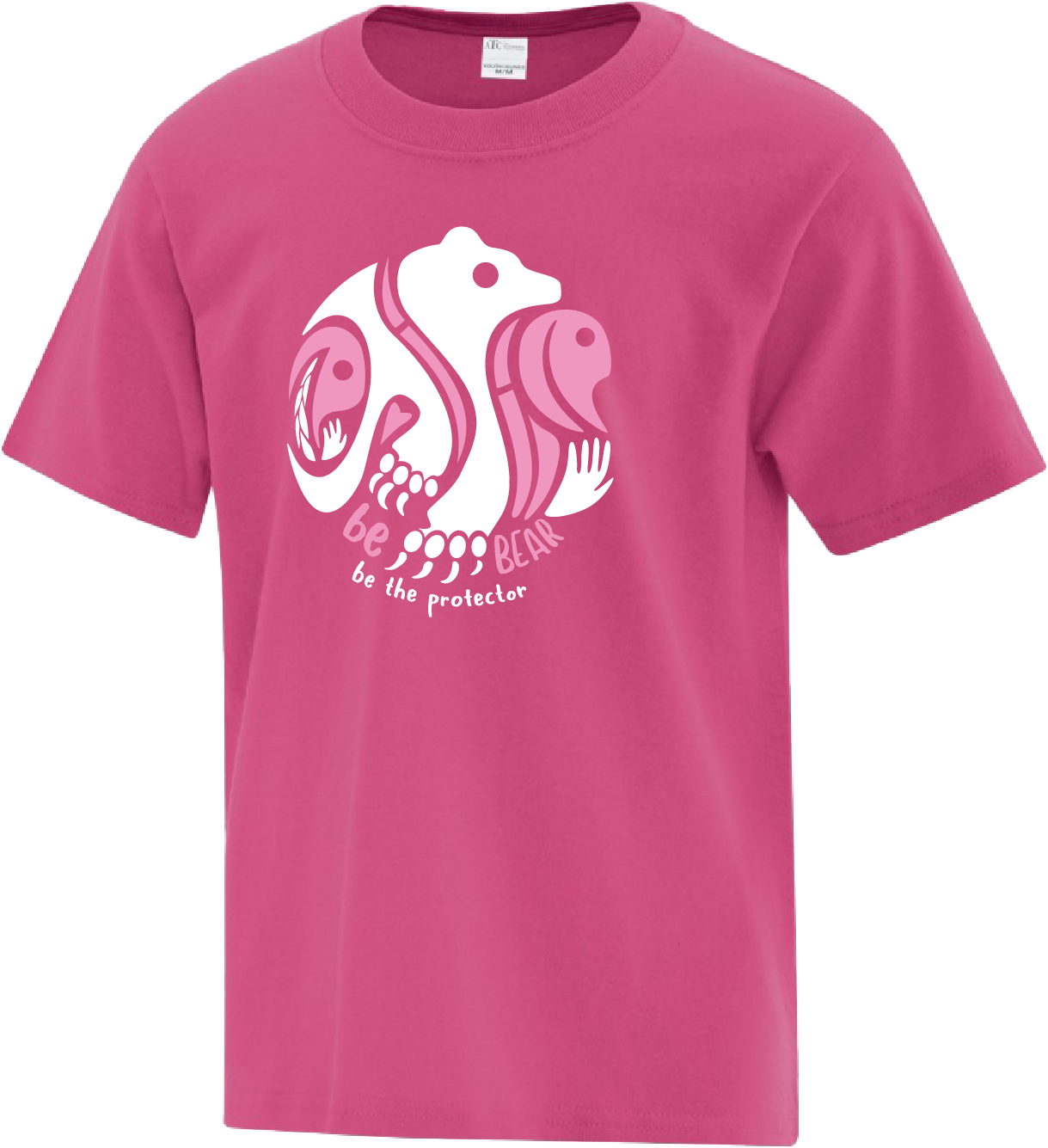 Be The Bear, Be the Protector - Pink Shirt Day 2024 Youth Tee