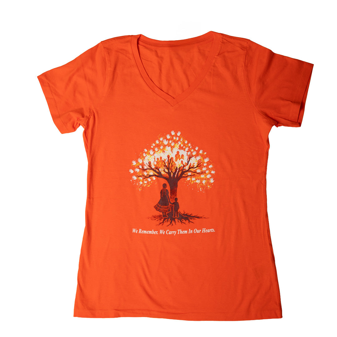 We Remember 2026 Ladies V-Neck Tee