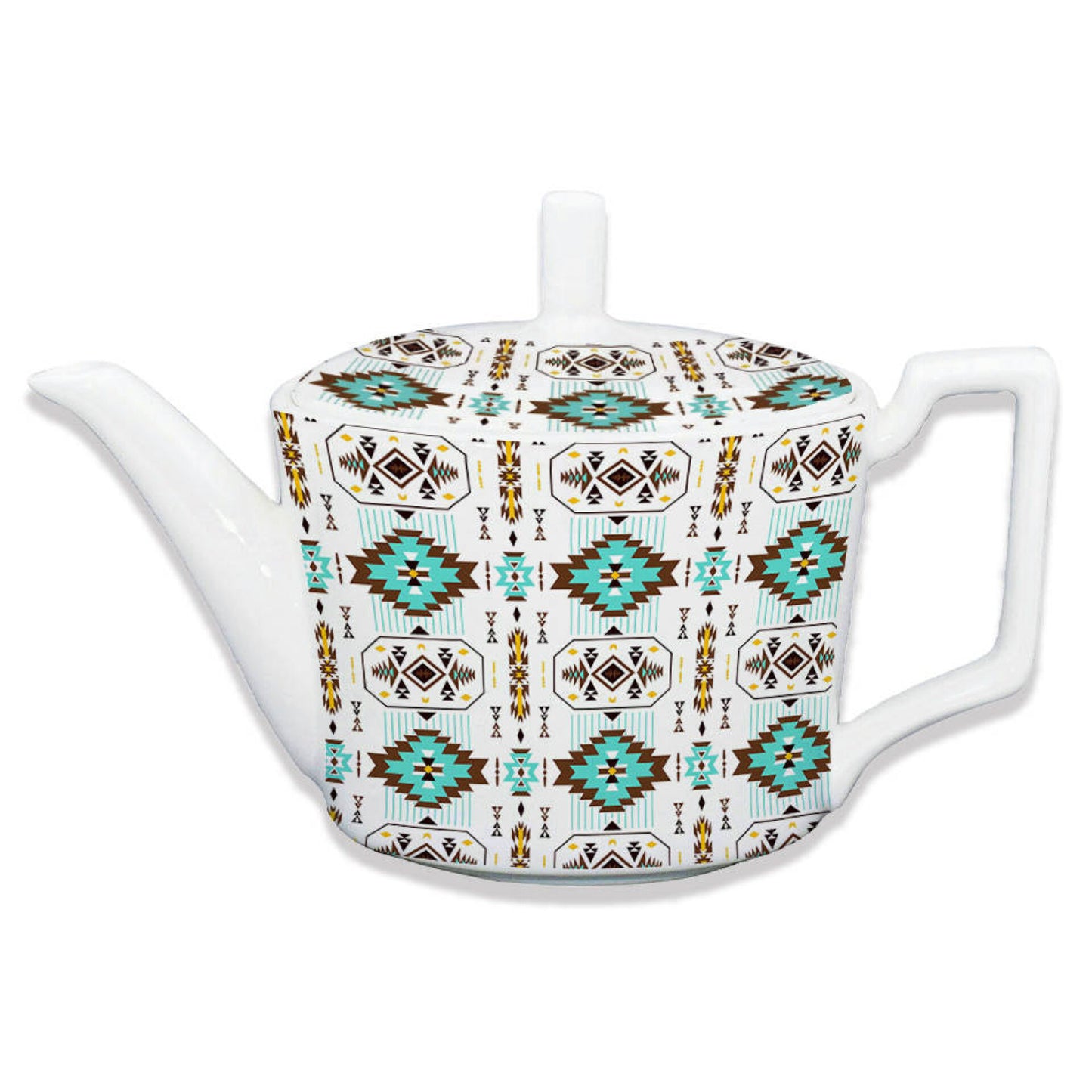 Indigenous Pattern Teapot