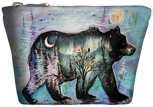 Midnight Bear Coin Purse