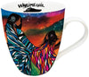 Colorful Mother and Daughter mug featuring artistic design celebrating their bond, ideal for hot or cold beverages.