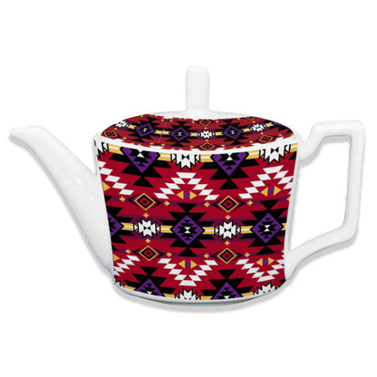 Indigenous Pattern Teapot