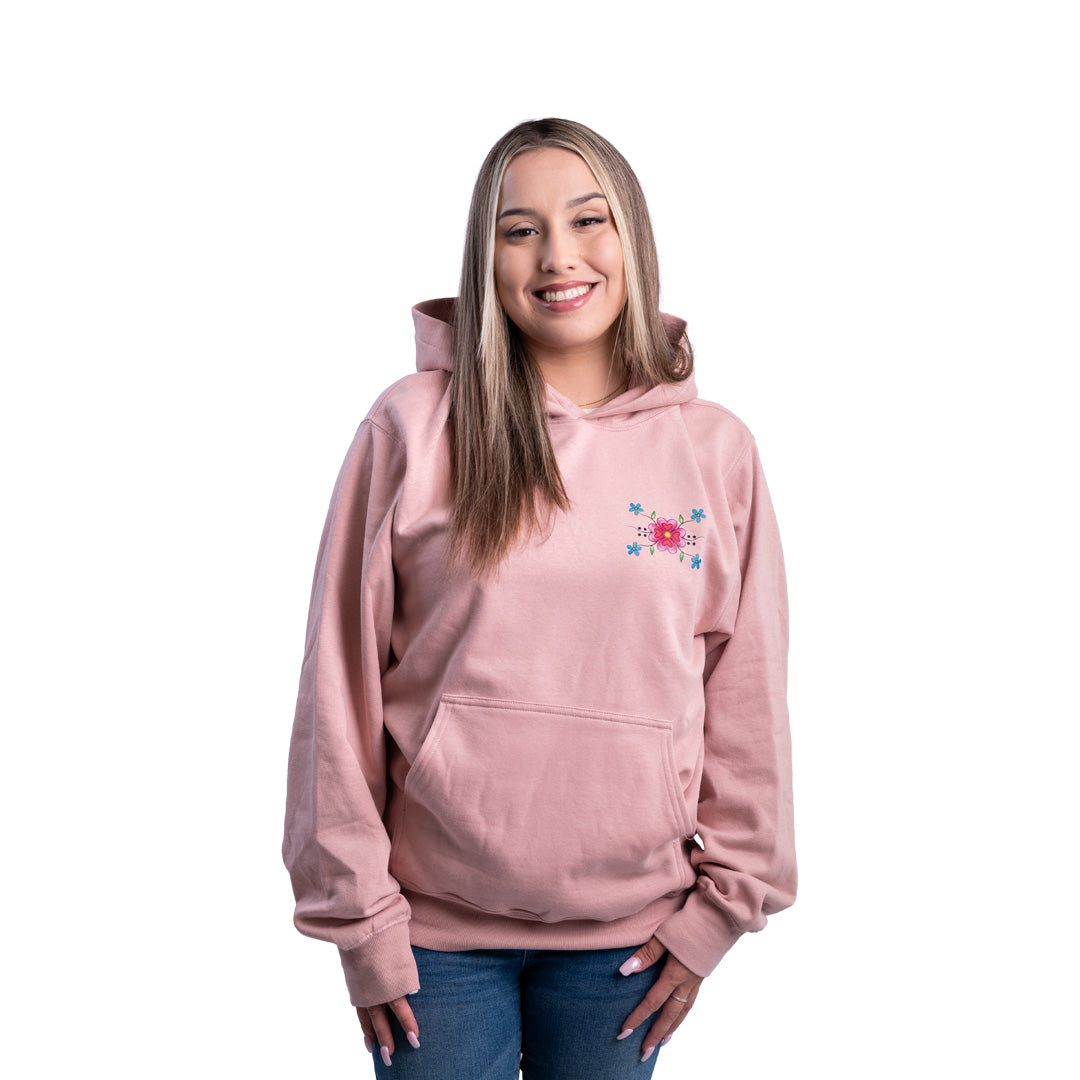 Spring Bloom Floral Hoodie