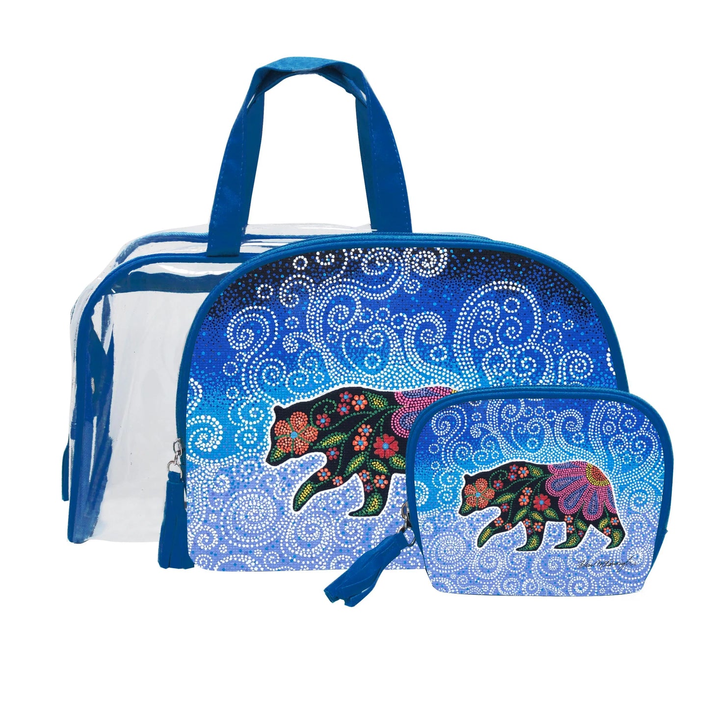 Celestial Bear Cosmetic Bag Set